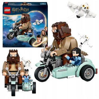 LEGO Harry Potter 76443 Przejażdżka Motocyklowa Hagrida i Harry'ego