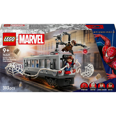 LEGO Super Heroes 76321 Spider-Man kontra Doc Ock: Scena w metrze