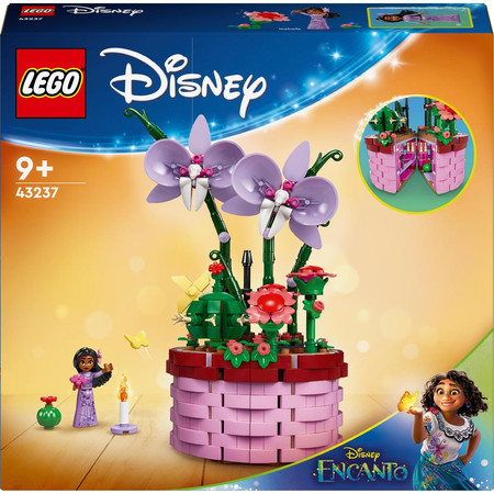 LEGO Disney 43237 Doniczka Isabeli Orchidea Kaktus Sekretne Pomieszczenie
