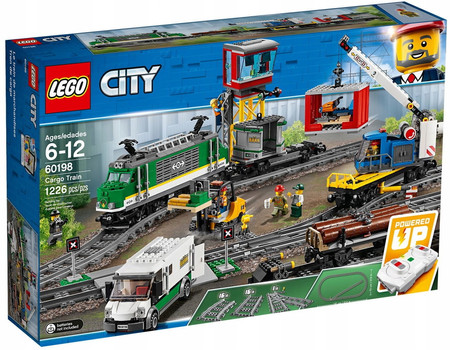 LEGO City 60198 Pociąg towarowy sterowany