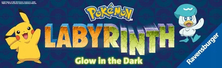 Ravensburger 228393 Labirynth Pokemon gra świecąca w ciemności