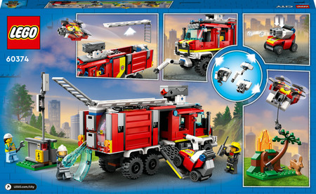 LEGO City Samochód Terenowy Wóz Strażacki Zestaw 60374