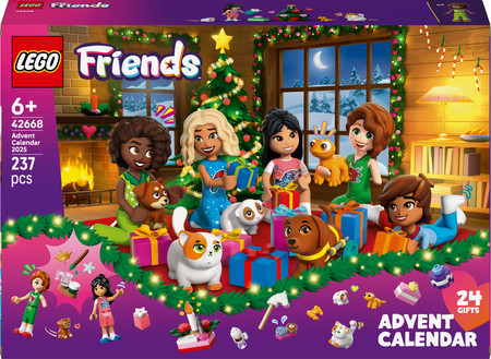 LEGO Friends 42668 Kalendarz adwentowy na 2025 rok