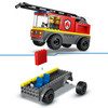 LEGO CITY 60463 Wóz Strażacki z Drabiną Gaśnica Strażak Ogień 4+