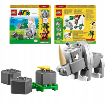 LEGO Super Mario 71420 Nosorożec Rambi - zestaw rozszerzający