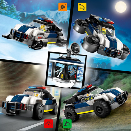 LEGO City 60457 Policyjny Warsztat Tuningowy Radiowóz Mechanik