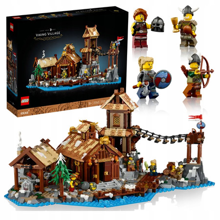 OUTLET LEGO Ideas 21343 Wioska Wikingów