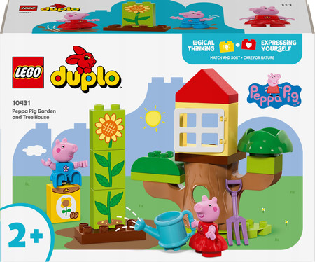 LEGO Duplo 10431 Ogród i domek na drzewie Peppy