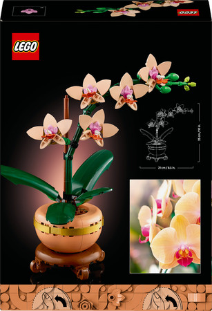 OUTLET LEGO Mała ORCHIDEA 10343 Botanical Collection - Mała orchidea Kwiaty icons