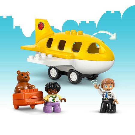 LEGO Duplo 10443 Pierwszy raz na Lotnisku Samolot Walizka Lotnisko