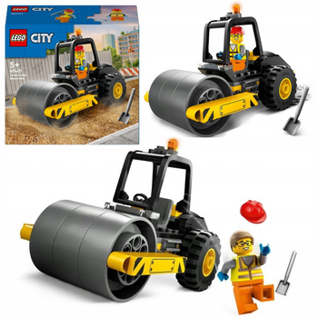 LEGO City 60401 Walec Budowlany Pojazd Budowa 5+