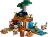 LEGO Minecraft 21269 Przygody w solidnej kopalni z trotylem i ptakiem naprzód