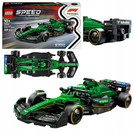 LEGO Speed Champions 77245 Bolid F1 Aston Martin Aramco AMR24 Wyścigówka