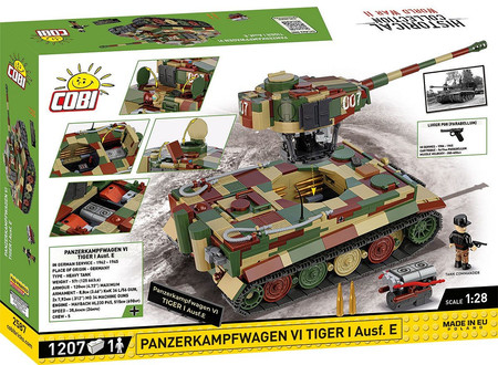 COBI 2587 Panzerkampfwagen VI Tiger I Ausf. E - Executive Edition