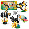 Lego Creator 3w1 31173 Dzikie zwierzęta Tropikalny Tukan Ryba Motyl