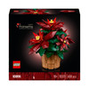 LEGO Botanicals ICONS 10370 Gwiazda Betlejemska Poinsecja Kwiaty Ozdoba