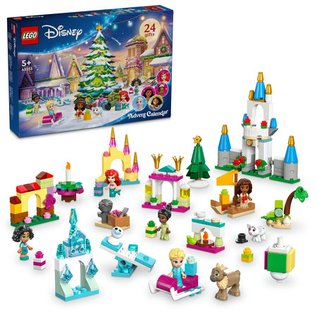 LEGO Disney 43253 Kalendarz adwentowy na 2024 rok Księżniczki