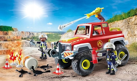 Playmobil Wóz strażacki 71824 Action Heroes terenowy wóz strażacki