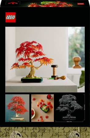LEGO Botanicals 10348 Klon Palmowy Bonsai Drzewko