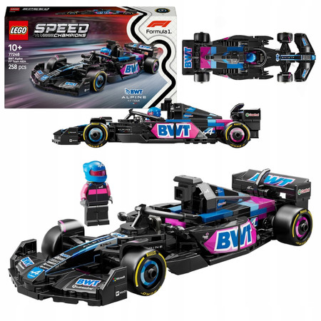 LEGO Speed Champions 77248 Bolid F1 BWT Alpine Team A524 Wyścigówka