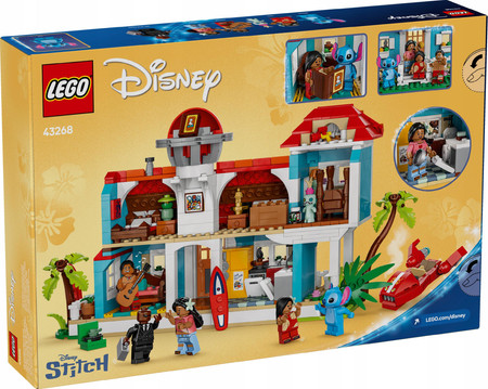 LEGO Disney 43268 Domek na plaży Lilo i Stitcha