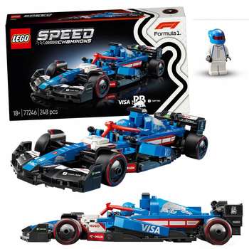 LEGO 77246 Speed Champions - Bolid F1 Visa Cash App RB VCARB 01 auto wyścig