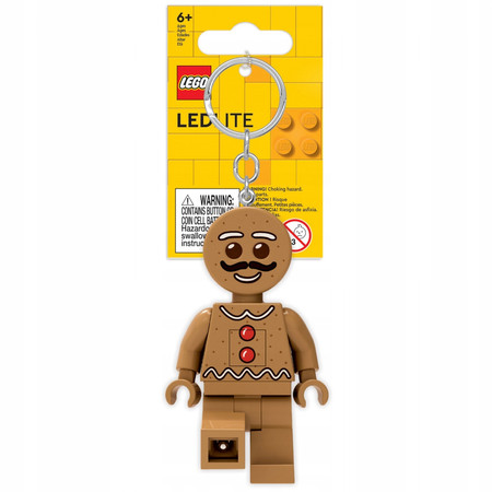 LEGO Latarka Brelok Piernikowy ludek Pierniczek Minifigurka LGL-KE182