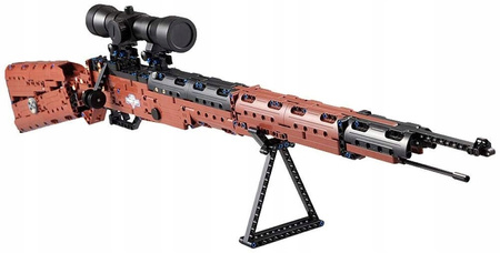 Klocki Cada Strzelający Karabin Snajperski Broń Pistolet Karabiner 98K 653