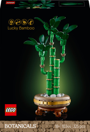 LEGO 10344 ICONS Botanicals Dracena sandera Kwiaty w doniczce Bambus Nowość