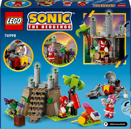 LEGO Sonic the Hedgehog 76998 Knuckles i świątynia Master Emerald