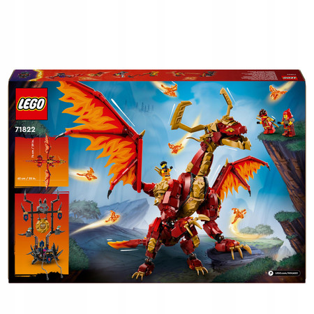 LEGO Ninjago 71822 Smoczyca źródła ruchu Source Dragon of Motion Smok