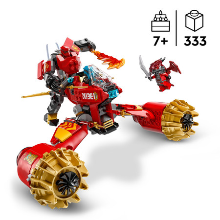 LEGO 71830 Ninjago Storm Rider Kaia - nowy pojazd wielofunkcyjny