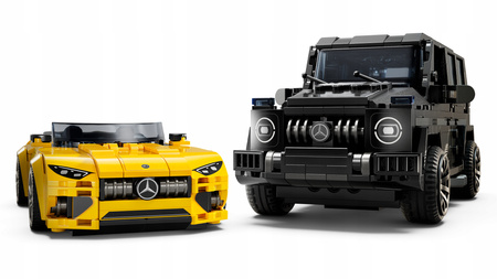 LEGO Speed 2x Samochód 76924 Mercedes-AMG G 63 i Mercedes-AMG SL 63 Auto