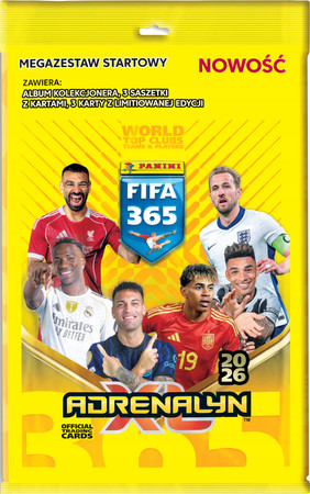 PANINI FIFA 365 2026 MEGAZESTAW STARTOWY - WYDANIE POLSKIE
