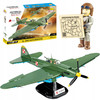 Cobi 5744 Polskie Klocki Wojskowe Model Samolot IL-2M3 Shturmovik II Wojna