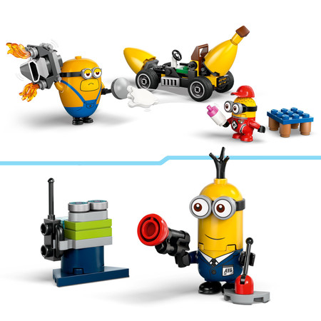LEGO Minionki 75580 Minionki i Bananowóz Pojzd Figurki Akcesoria