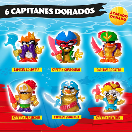 MagicBox - Piratix Seria 2 Shark Treasure -Box 24 sztuki saszetek z figurką