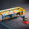 LEGO City 60440 Żółta Ciężarówka Dostawcza Samochód Wózek Widłowy 4 Figurki