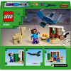 LEGO Minecraft Pustynna wyprawa Steve'a 21251 Dom Baza Latający Fantom