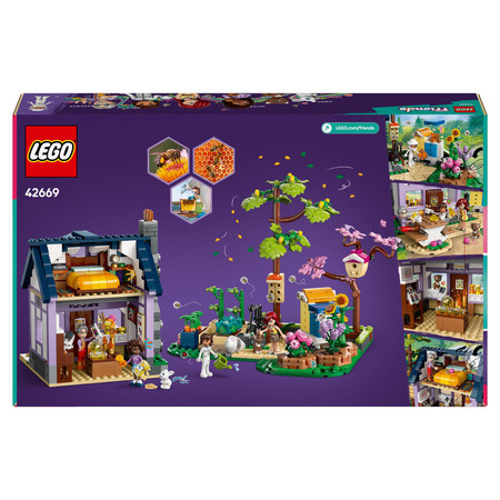 LEGO Friends 42669 Dom pszczelarza i Ogród Kwiatowy Ul Pszczoły Miód Kwiaty