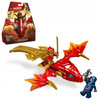 LEGO Ninjago Kai i atak smoka 71801 Powstanie smoków złoty ogon Strażnik
