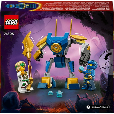 LEGO Ninjago Zestaw Bitewny Ruchomy Mech Jaya Robot 71805 Lloyd 4 Figurki