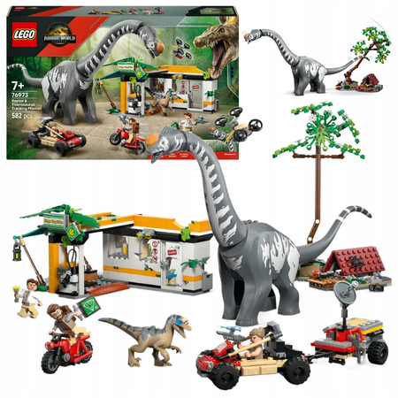 LEGO Jurassic World 76973 Na Tropie Tytanozaura i Raptora