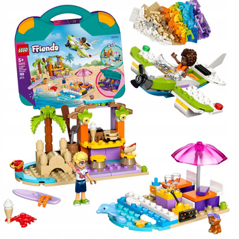 LEGO Friends 42672 Kreatywna torba plażowa i podróżna Zestaw 2 w 1