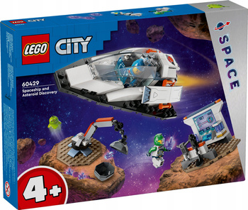 OUTLET LEGO City 60429 Statek kosmiczny i odkrywanie asteroidy