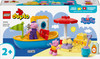 LEGO Duplo 10432 Świnka Peppa i Rejs Łodzią Statek Duże Klocki dla 2 3 4lat