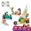 LEGO 42641 Friends - Przygoda z surfującymi psami i skuterem Żaglowóz