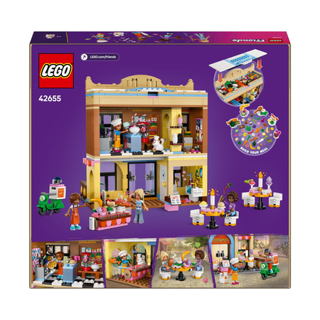 LEGO 42655 Friends - Restauracja i szkoła gotowania Nowość