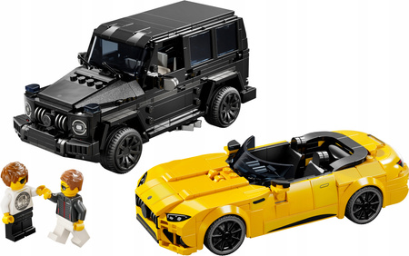 LEGO Speed 2x Samochód 76924 Mercedes-AMG G 63 i Mercedes-AMG SL 63 Auto