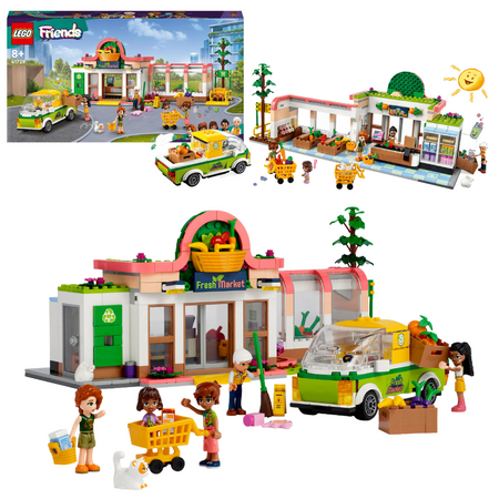 LEGO Friends 41729 Sklep spożywczy z żywnością eko